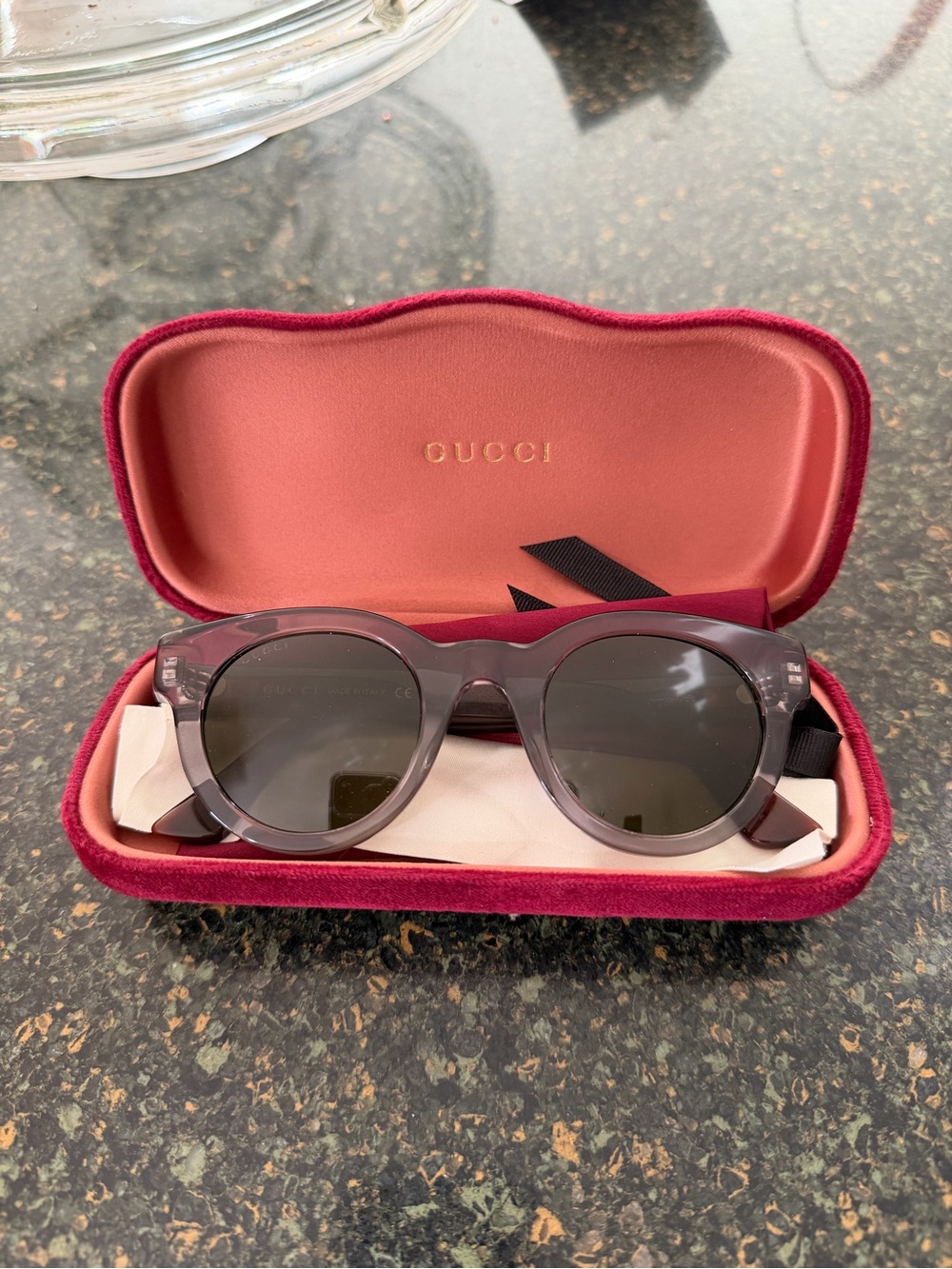 Gucci Round Sunglasses GG0002S